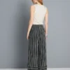 Tanktop met ronde hals en racerback