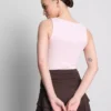 Tanktop met vierkante hals