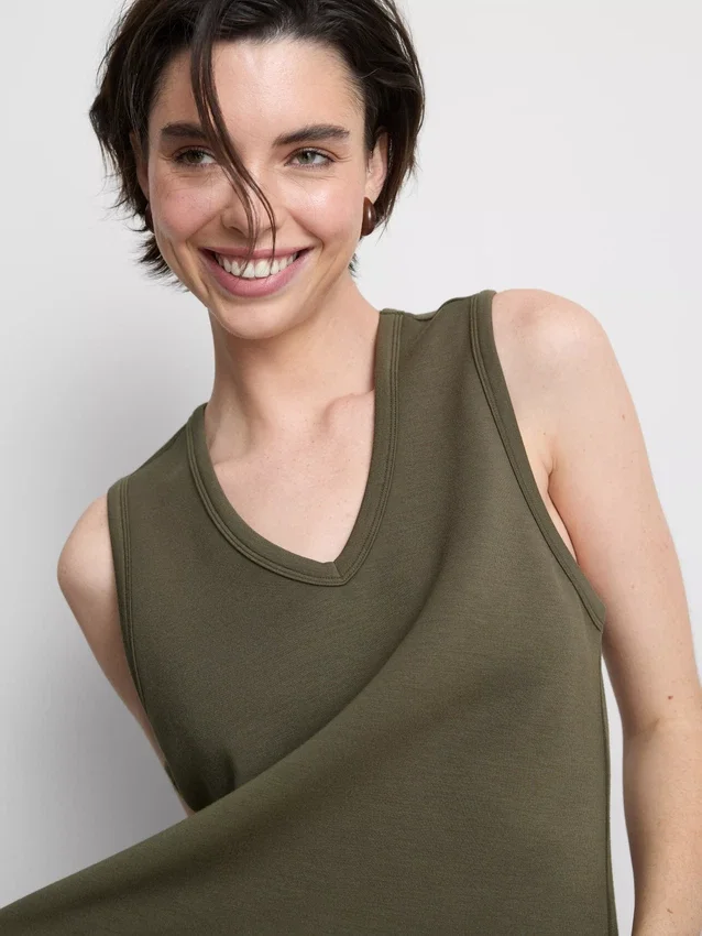 Tanktop van een modal-mix