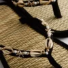 Teenslippers met zeegras-effect
