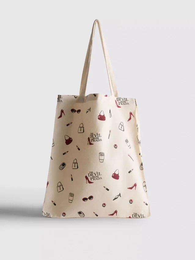 The Devil Wears Prada canvas shopper