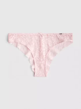 The Edit bloemenkant Braziliaanse slip