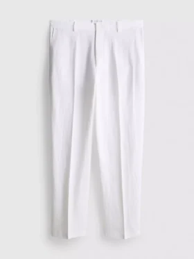 The Edit-broek van linnenmix in relaxte pasvorm