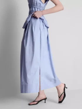 The Edit Circle katoenen midirok