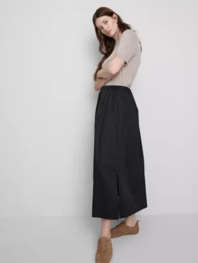 The Edit Circle katoenen midirok