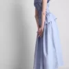 The Edit Circle katoenen midirok