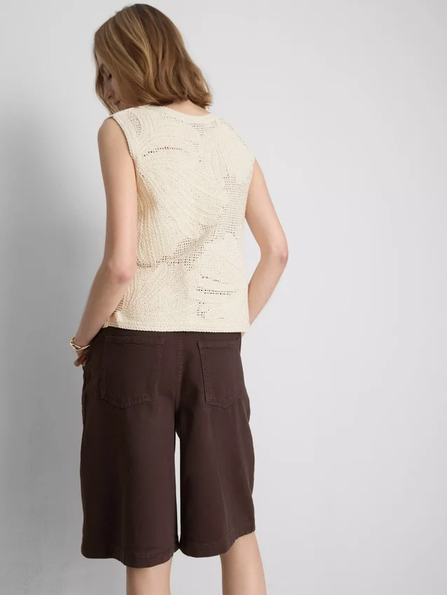 The Edit gehaakte tanktop