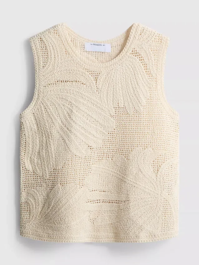 The Edit gehaakte tanktop