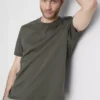 The Edit gemerceriseerde slim-fit T-shirt