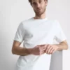 The Edit gemerceriseerde slim-fit T-shirt