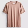The Edit gemerceriseerde slim-fit T-shirt