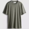 The Edit gemerceriseerde slim-fit T-shirt