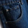 The Edit-jeans met rechte pijpen van katoenen denim