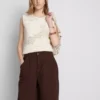 The Edit katoenen bermuda shorts
