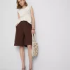 The Edit katoenen bermuda shorts