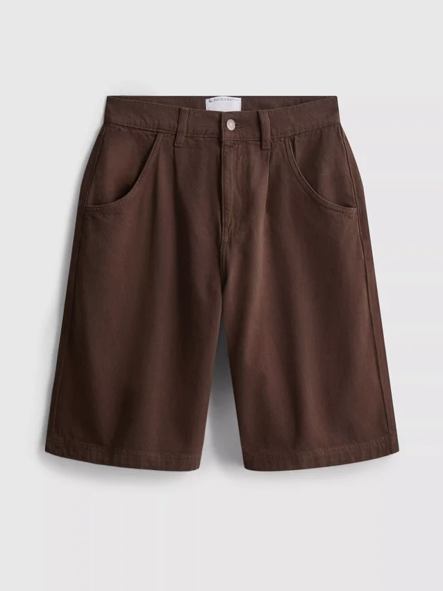 The Edit katoenen bermuda shorts