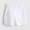 The Edit linnen klassieke korte broek