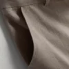 The Edit linnen klassieke korte broek