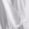 The Edit linnen wikkelblouse met V-hals