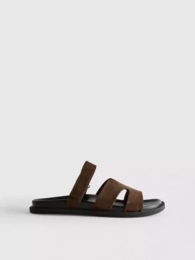 The Edit sandalen met klittenbandsluiting