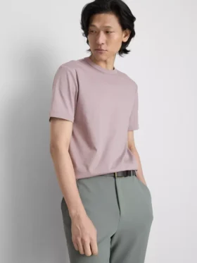 The Edit slim-fit katoenen T-shirt