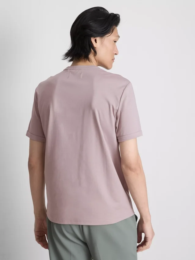 The Edit slim-fit katoenen T-shirt