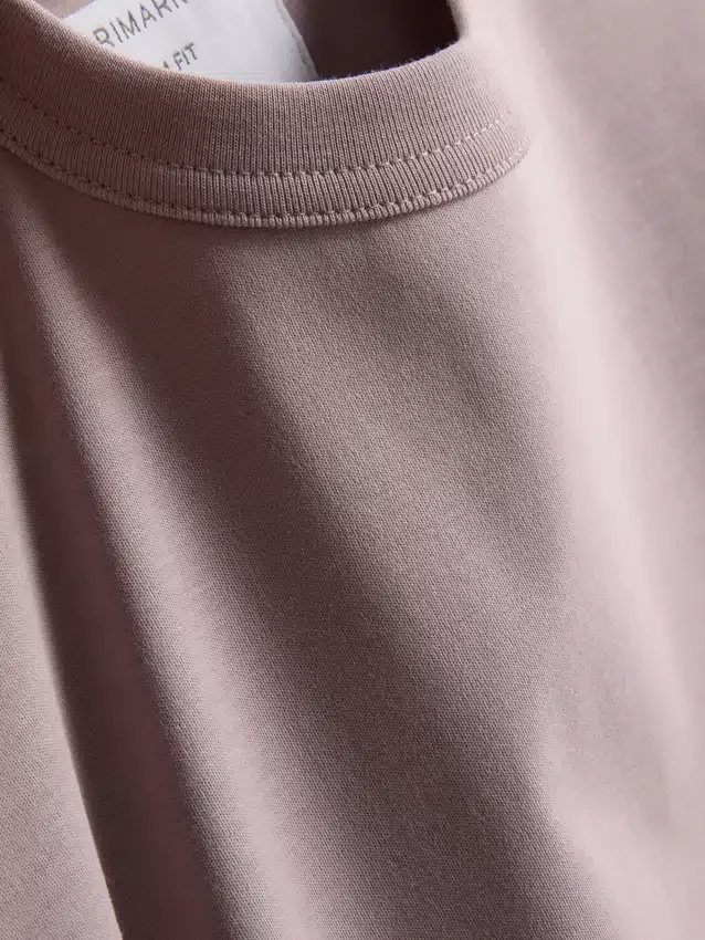 The Edit slim-fit katoenen T-shirt