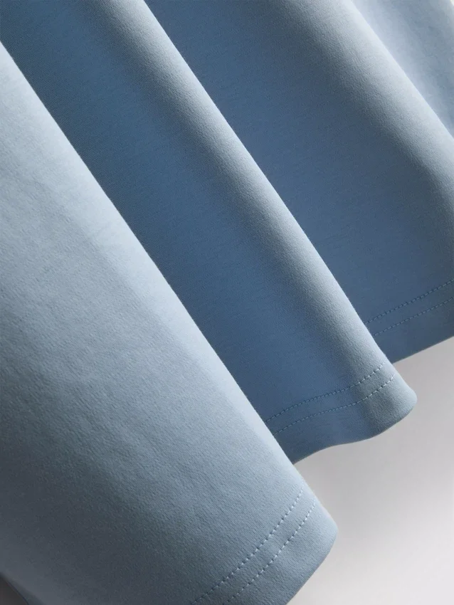 The Edit slim-fit katoenen T-shirt
