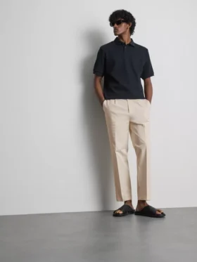 The Edit slim fit peached broek