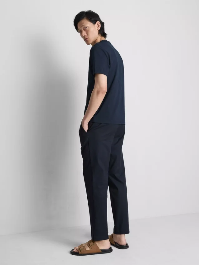 The Edit slim fit peached broek