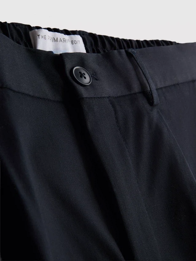 The Edit slim fit peached broek