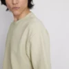 The Edit T-shirt van katoen met textuur