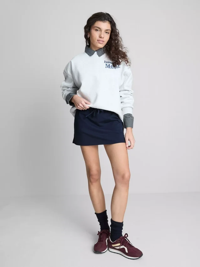 The Primark Scene | A-lijn skort met hoog katoengehalte