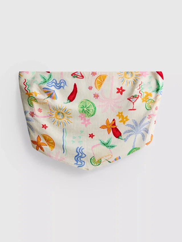 The Primark Scene | Bandeautop met print en ronde hals