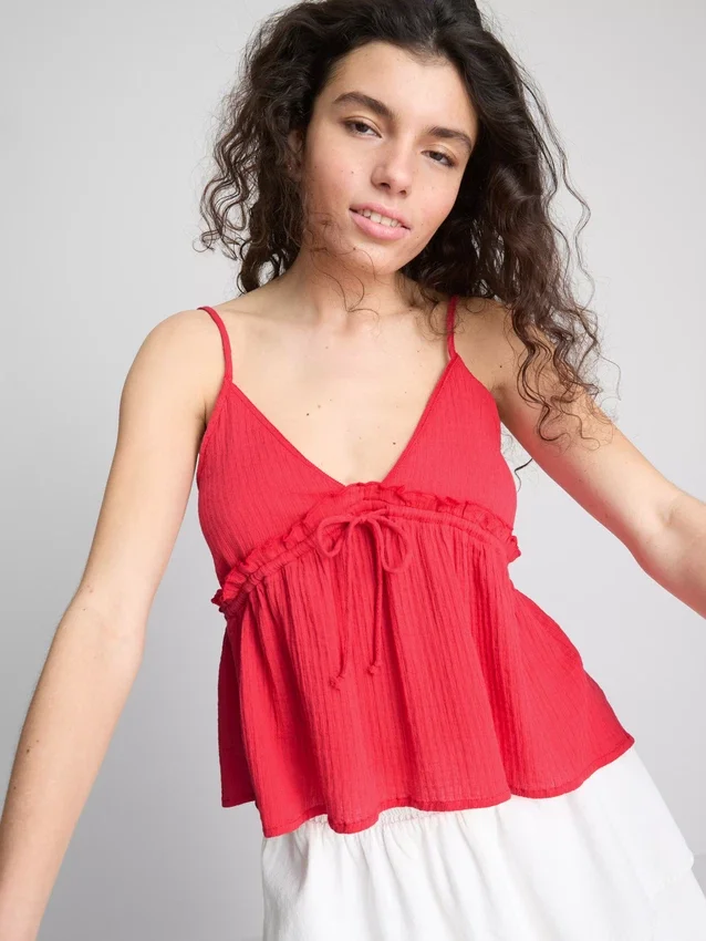 The Primark Scene | Cami-top met ruches