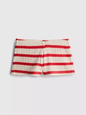 The Primark Scene | Gestreepte gehaakte microshorts