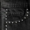 The Primark Scene | Katoenen denim micro-short met studs