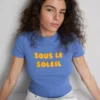 The Primark Scene | katoenen T-shirt met reliëfprint