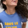 The Primark Scene | katoenen T-shirt met reliëfprint