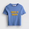 The Primark Scene | katoenen T-shirt met reliëfprint