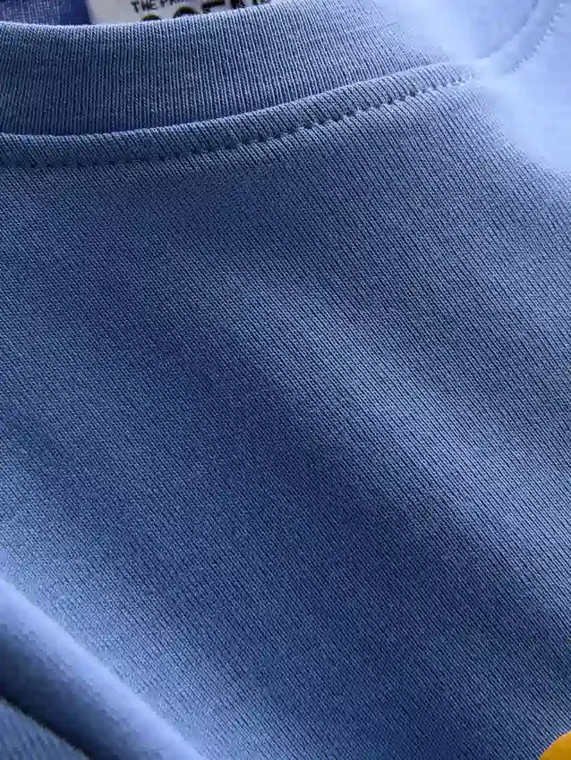 The Primark Scene | katoenen T-shirt met reliëfprint