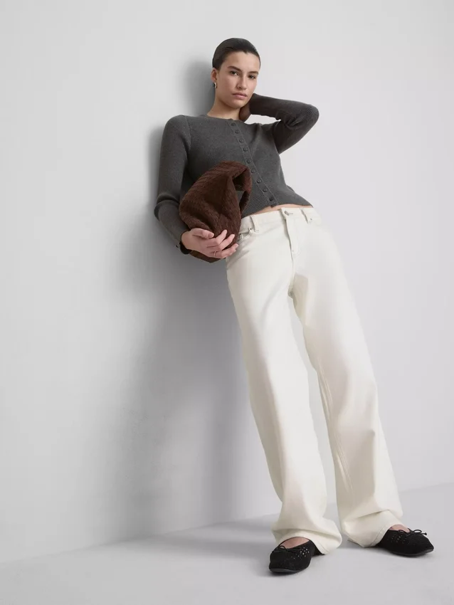 The Primark Scene | laag uitgesneden jeans met rechte pijpen