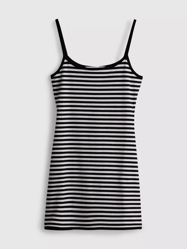 The Primark Scene | mini-jurk met bandjes en contrasterende rand