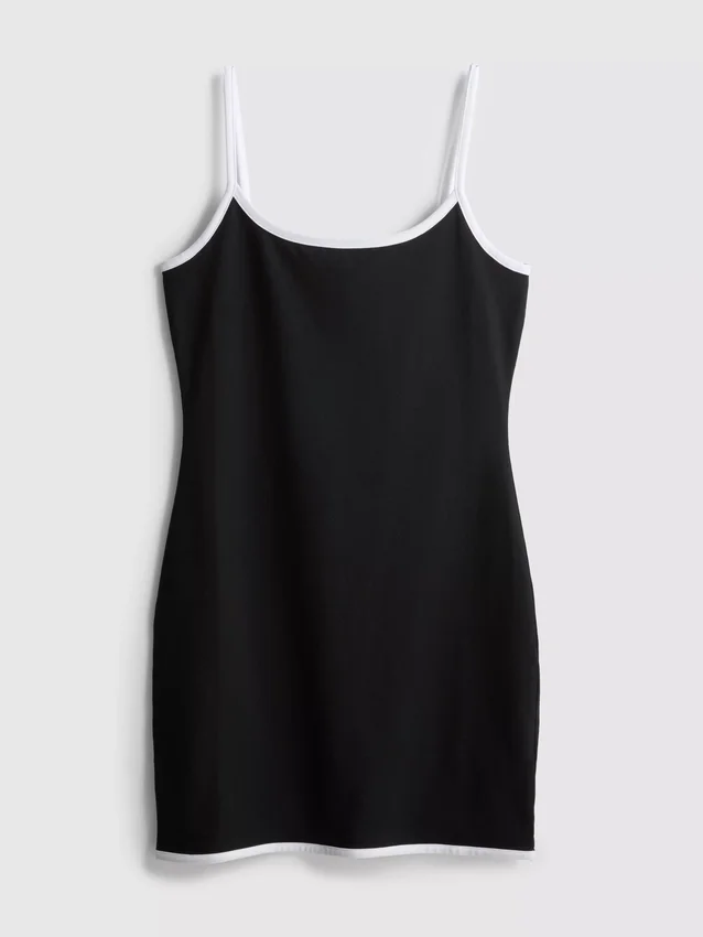 The Primark Scene | mini-jurk met bandjes en contrasterende rand