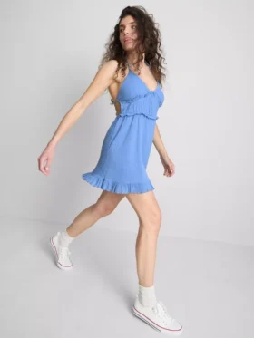 The Primark Scene | Mini-jurk met gekreukelde ruches