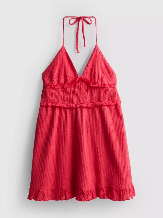 The Primark Scene | Mini-jurk met gekreukelde ruches