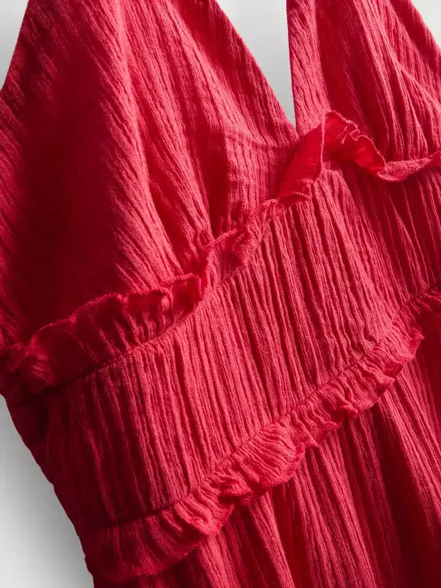 The Primark Scene | Mini-jurk met gekreukelde ruches