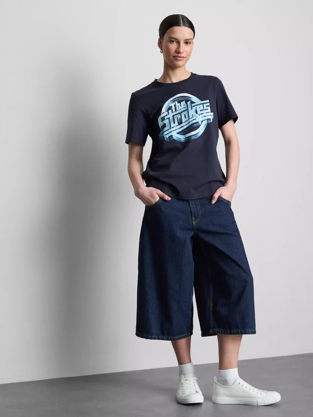 The Strokes T-shirt met print