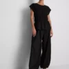 Top met gelaagde rand