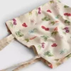 Tote bag met plantaardige print